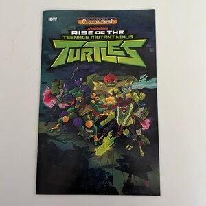 Rise Of The Teenage Mutant Ninja Turtles Comic